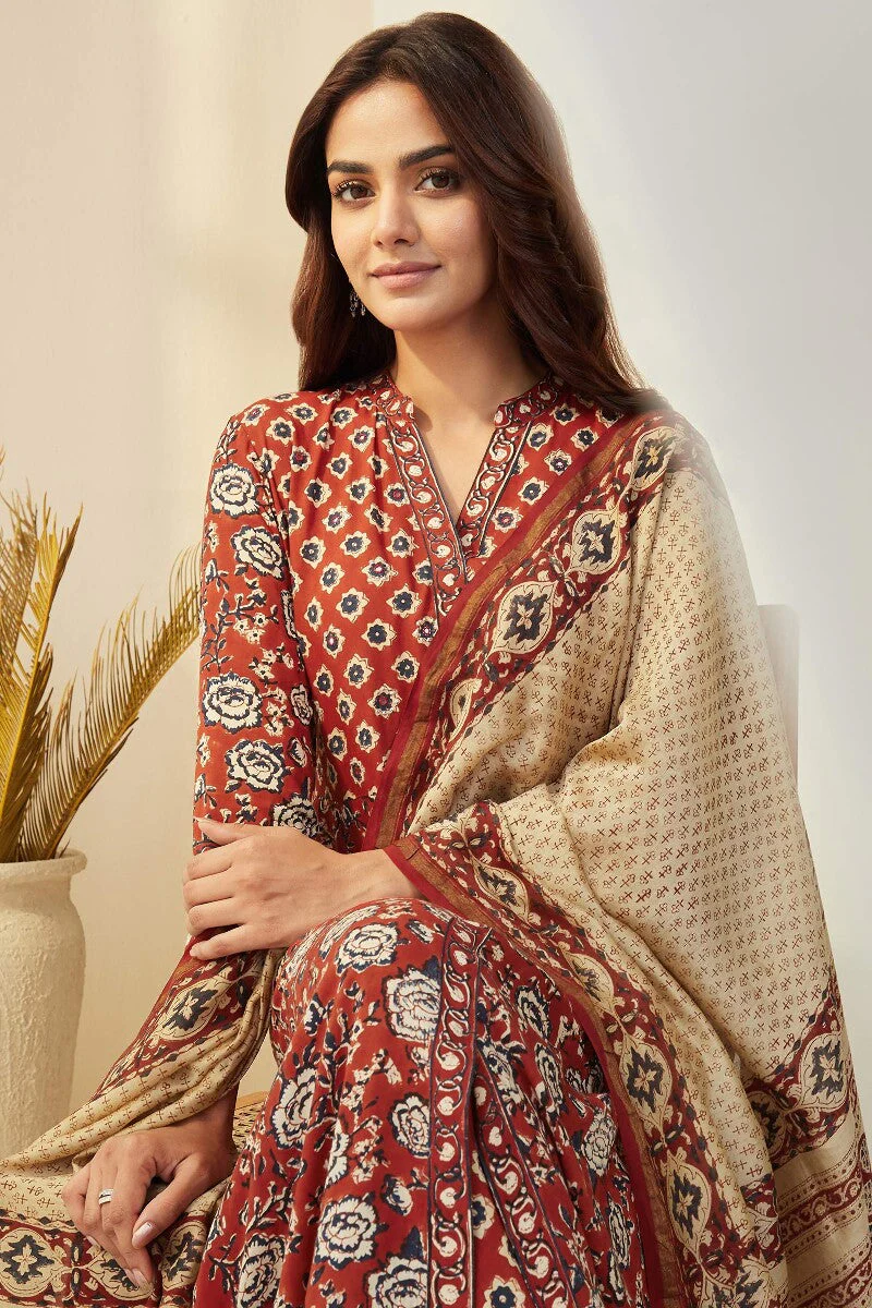 Sehra Mirza Bagru Viscose Kurta - Image 7