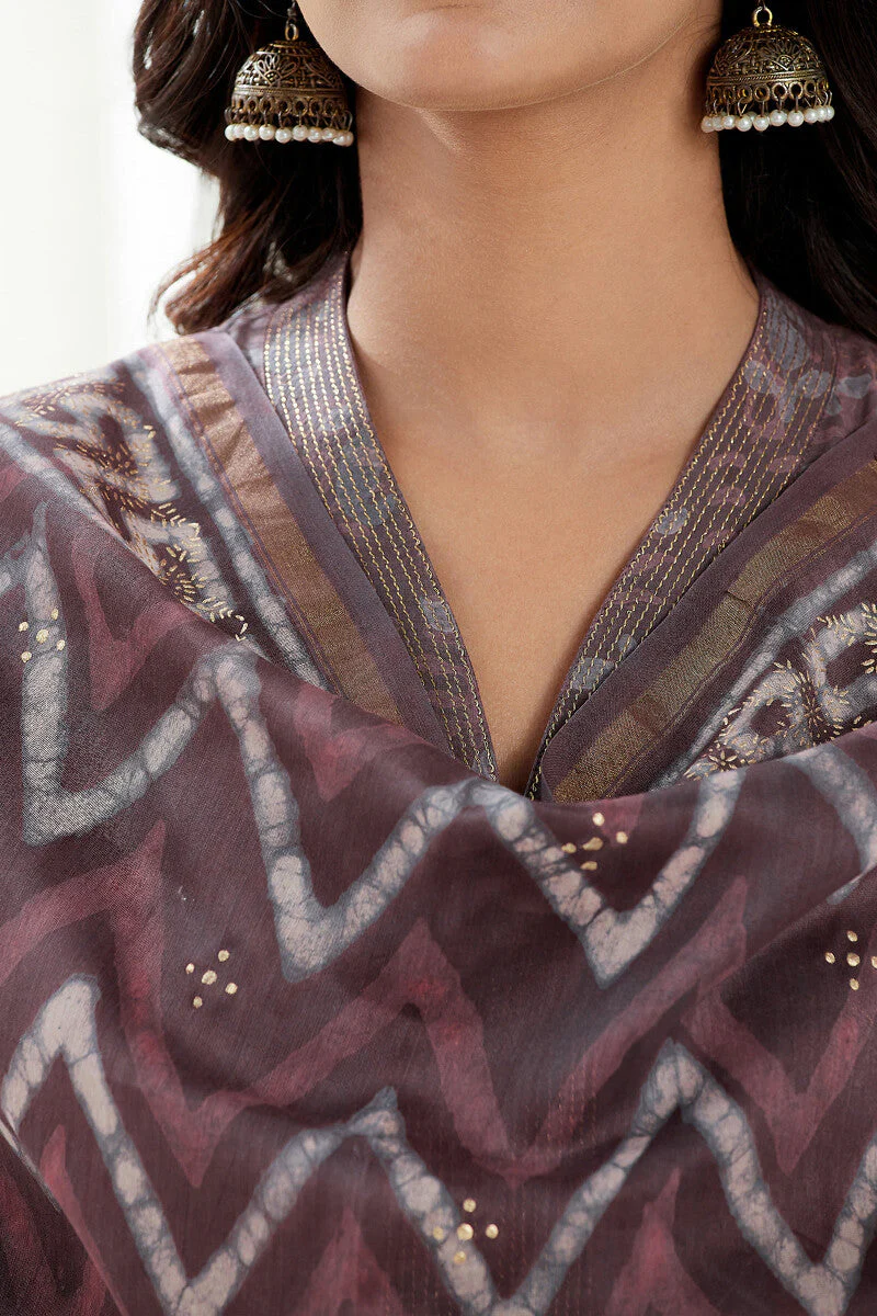Sehra Nadia Dabu Chanderi Dupatta - Image 2