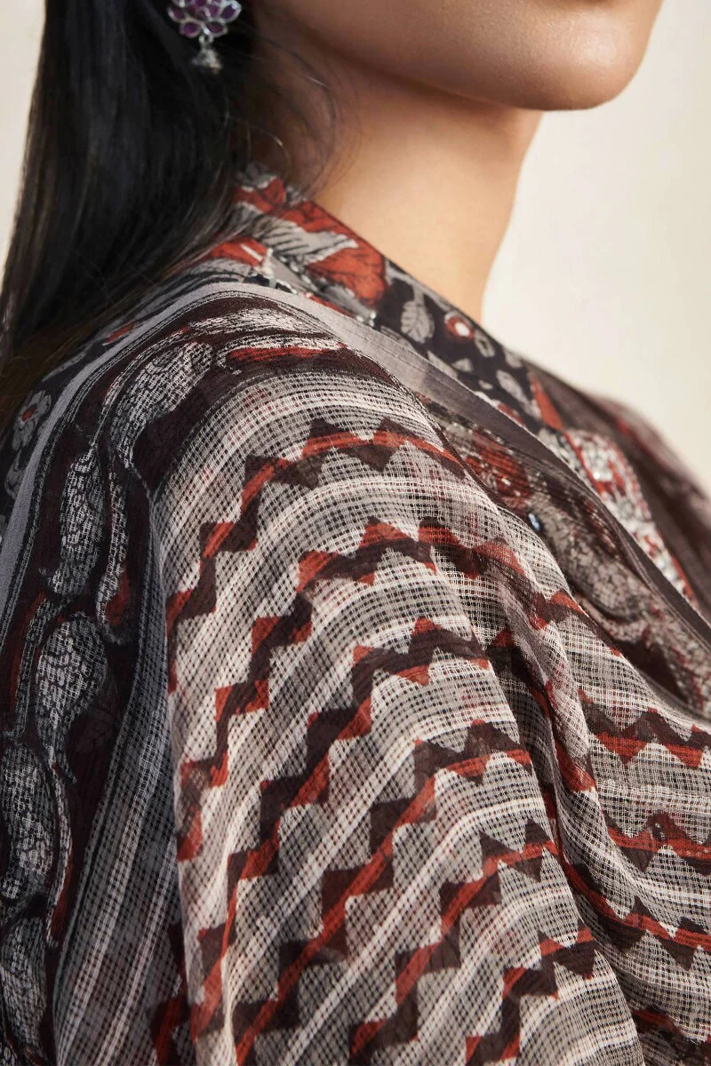 Sehra Nafeesa Bagru Kota Dupatta - Image 2