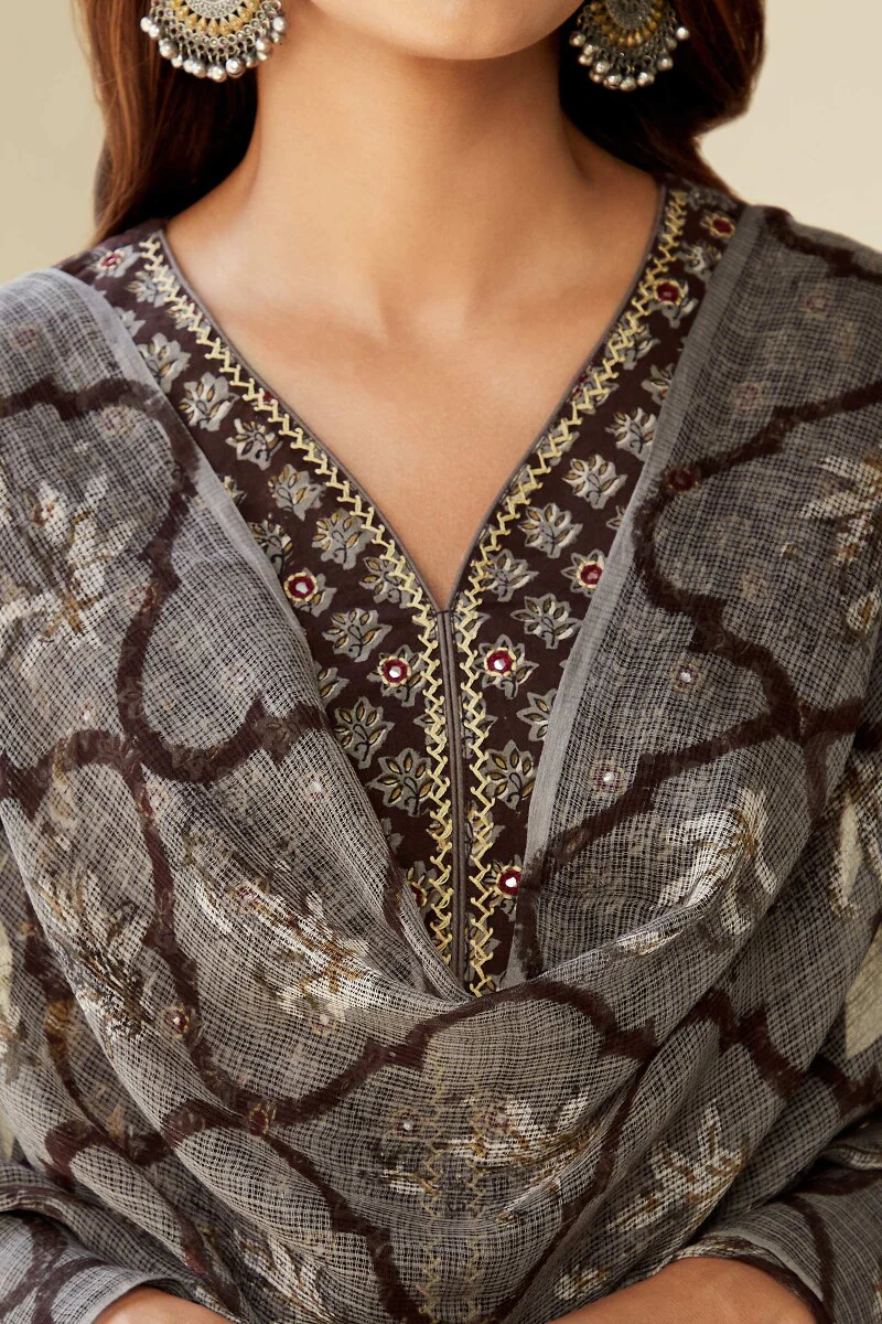 Sehra Nafisa Bagru Kota Dupatta - Image 2