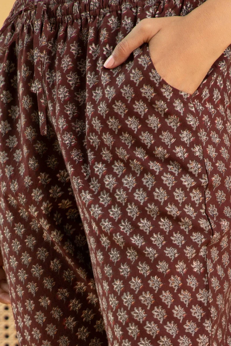 Sehra Nafisa Bagru Narrow Pants - Image 2
