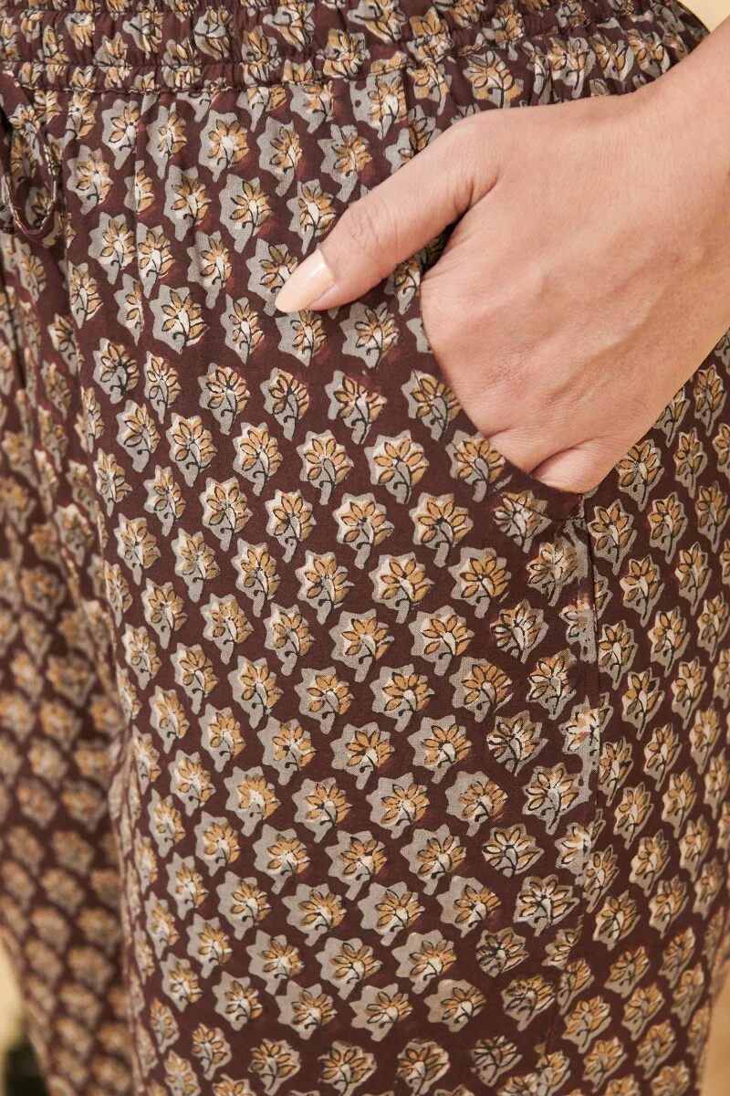 Sehra Nafisa Bagru Narrow Pants - Image 2