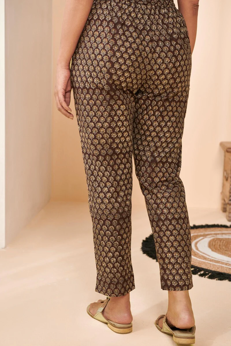 Sehra Nafisa Bagru Narrow Pants - Image 5