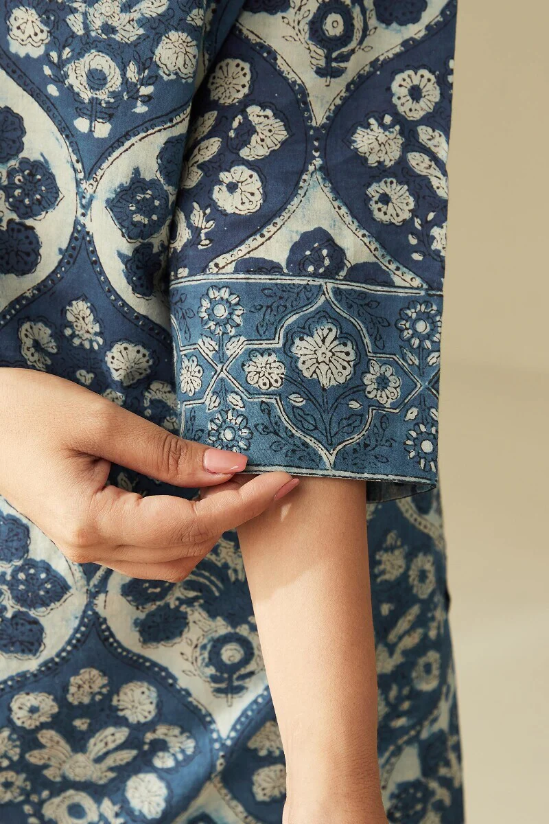 Sehra Nafisa Indigo Kurta - Image 6