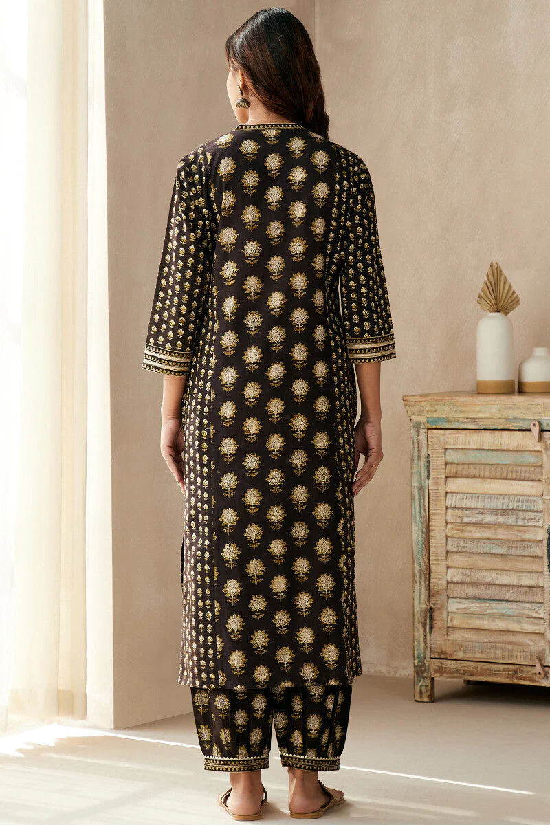 Sehra Nahida Bagru Kurta - Image 8