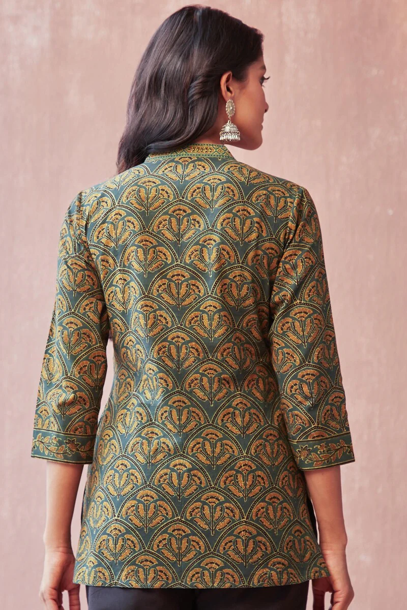 Sehra Nahrin Ajrak Top - Image 5