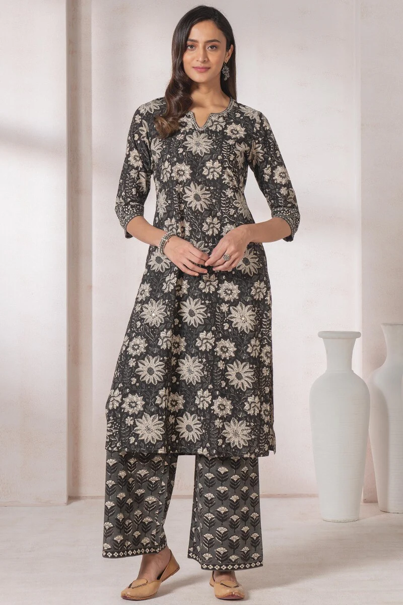 Sehra Nasmina Bagru Kurta - Image 3