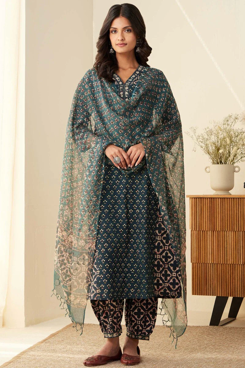 Sehra Nazimah Bagru Kurta - Image 4