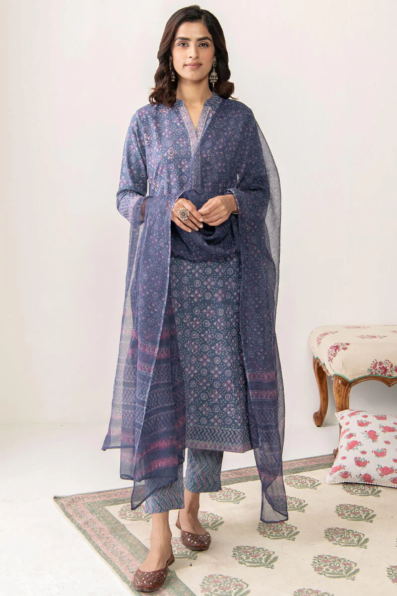 Sehra Nazma Kota Dupatta - Image 4