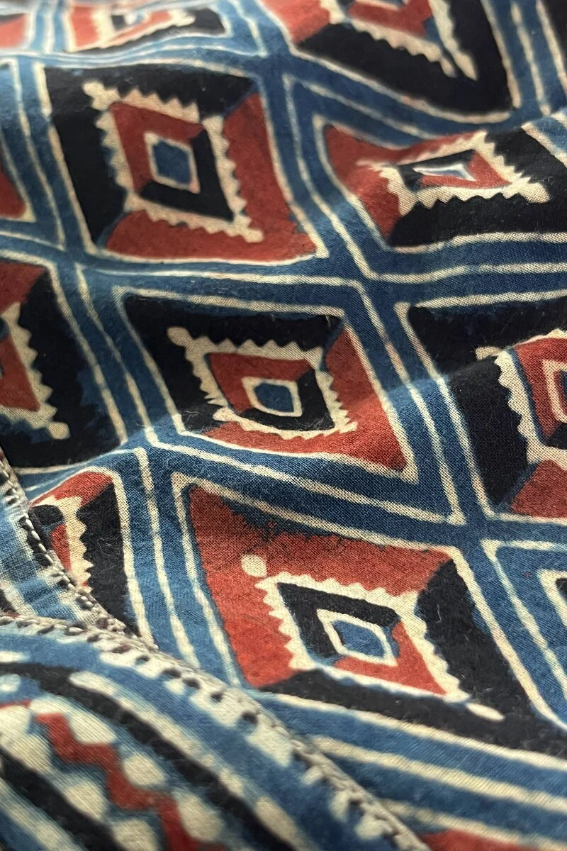 Sehra Nikhat Ajrak Kurta - Image 6