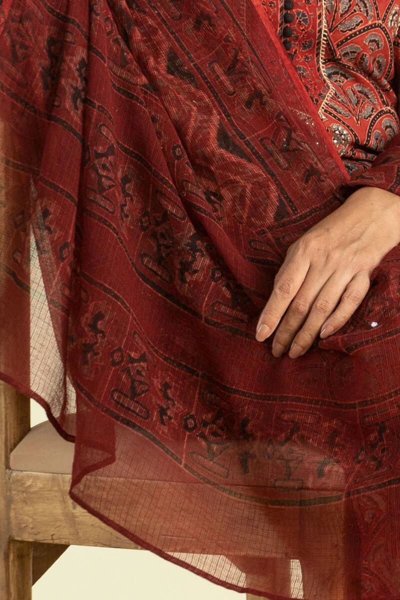 Sehra Nishat Kota Dupatta - Image 4