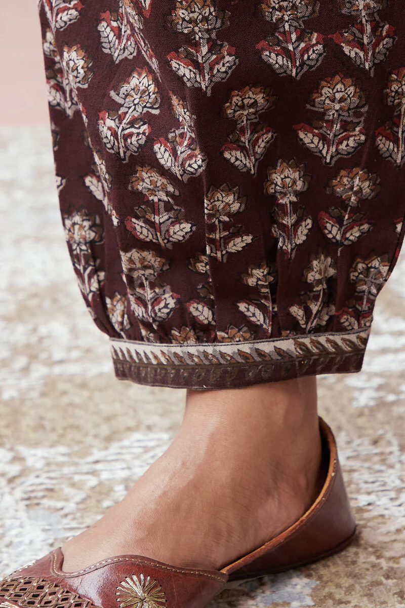 Sehra Niyati Bagru Izhaar Pants - Image 2