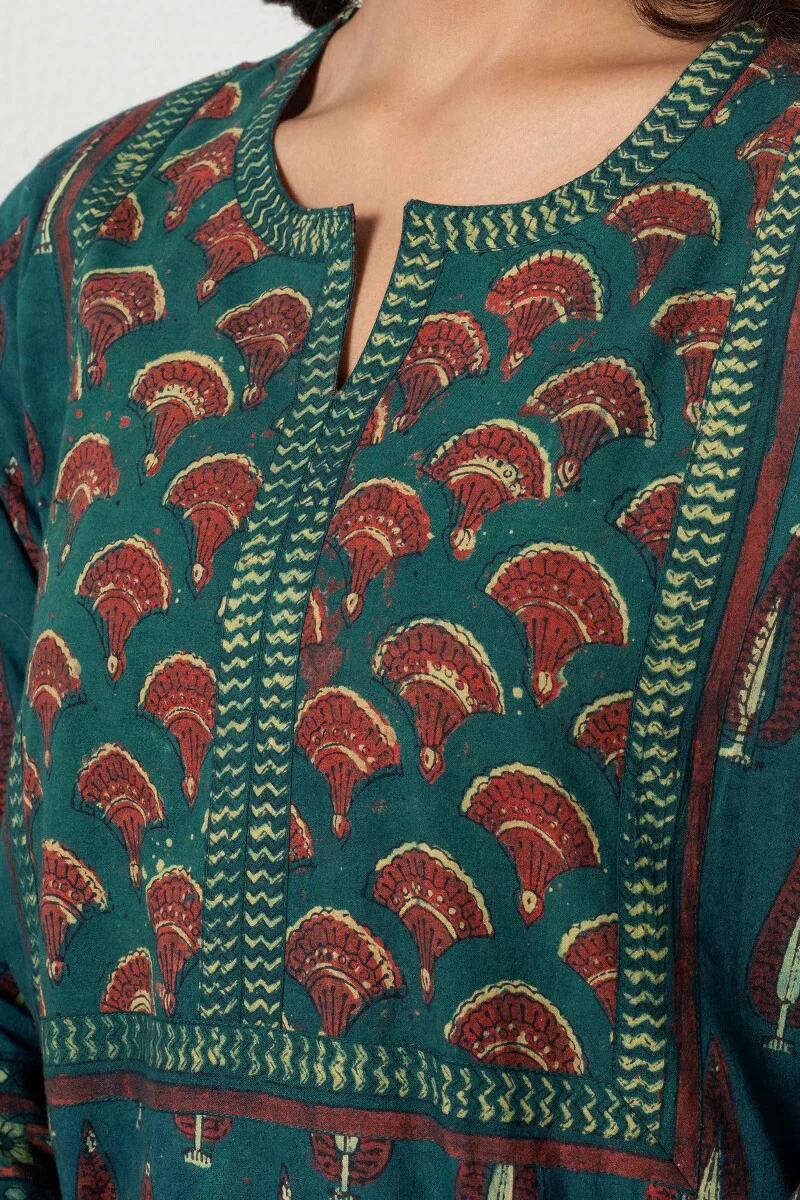 Sehra Rabia Ajrak Kaftan - Image 2