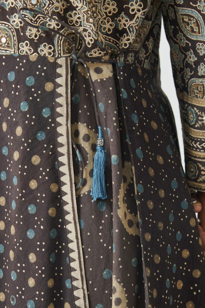 Sehra Rahima Ajrak Kurta - Image 7
