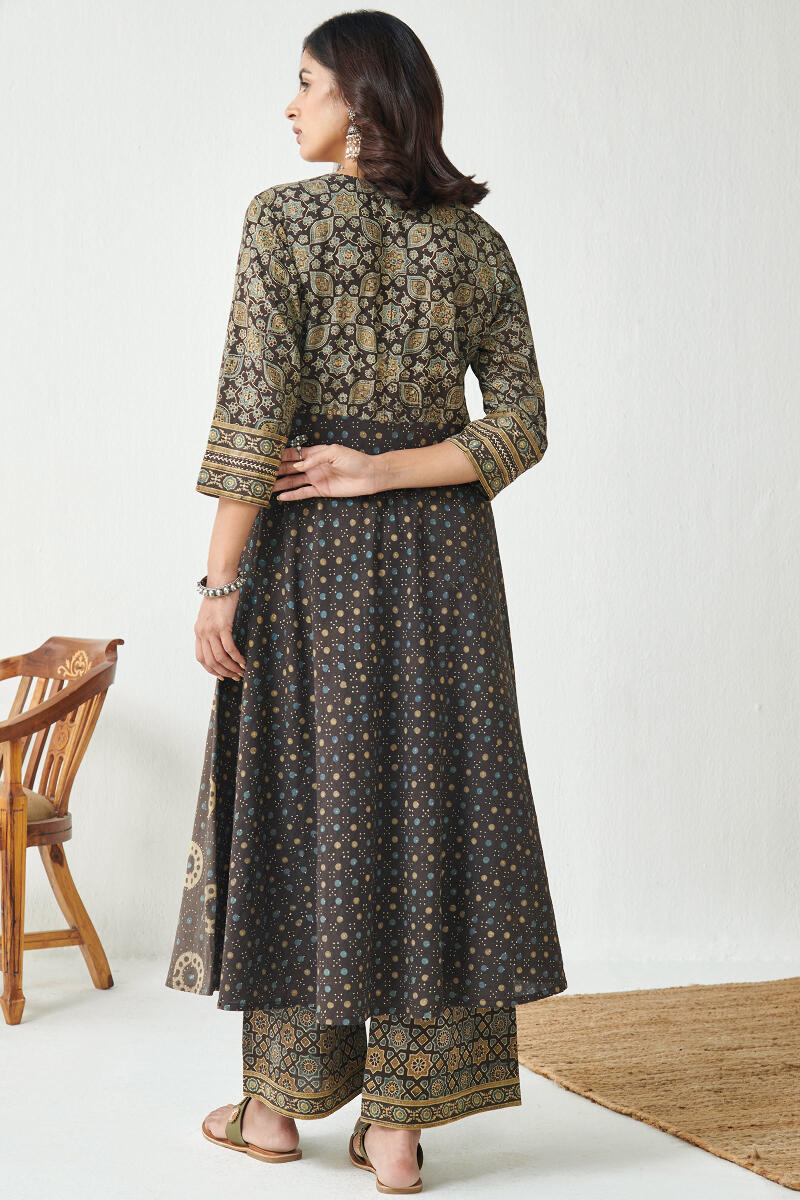 Sehra Rahima Ajrak Kurta - Image 9