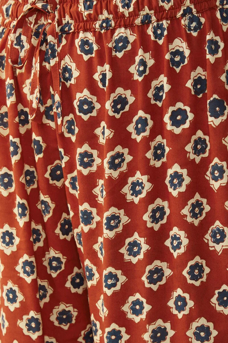 Sehra Rahima Bagru Izhaar Pants - Image 4