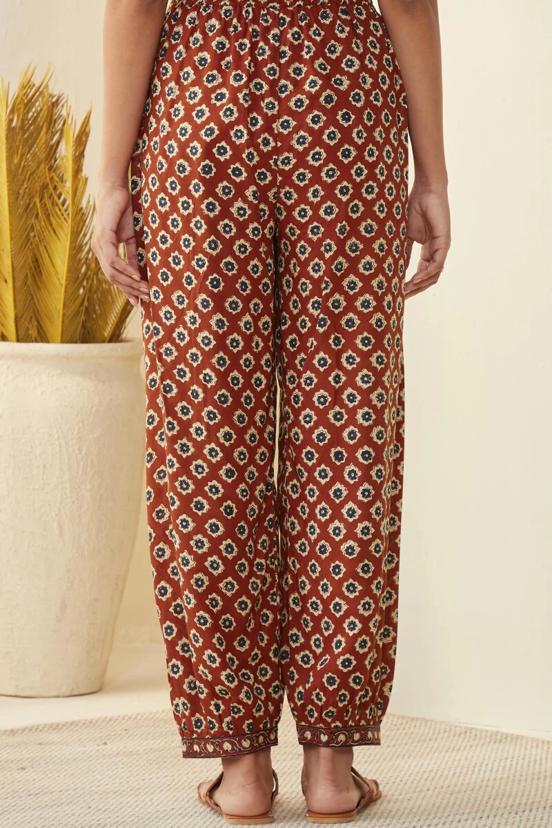 Sehra Rahima Bagru Izhaar Pants - Image 5
