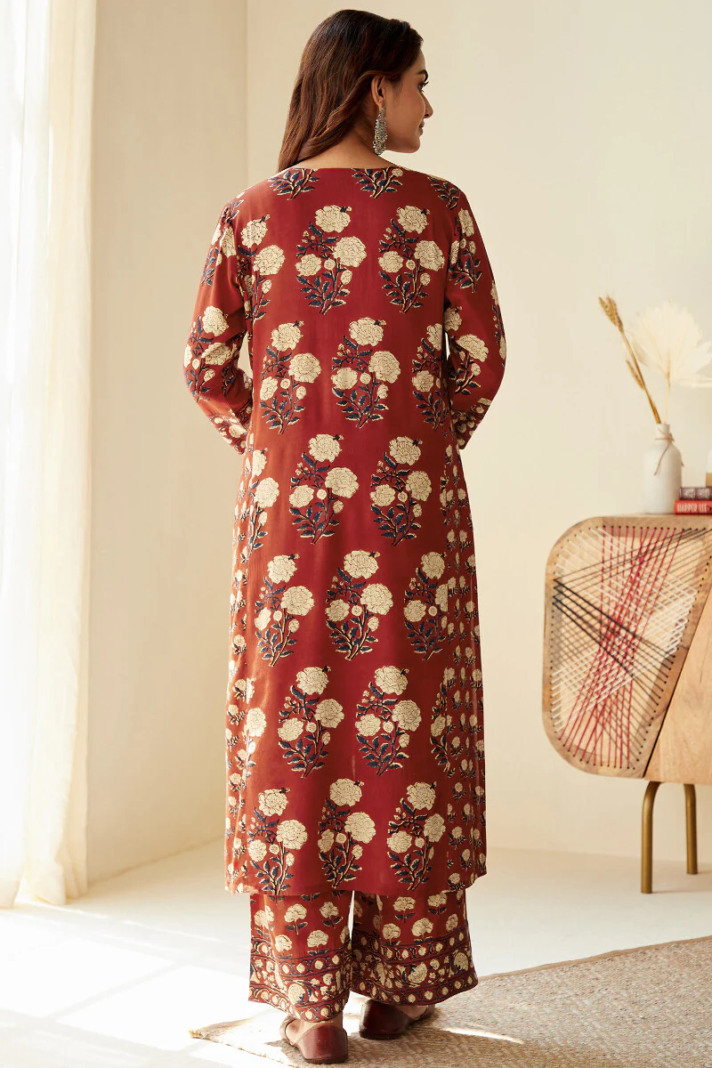 Sehra Rehmat Bagru Kurta - Image 9