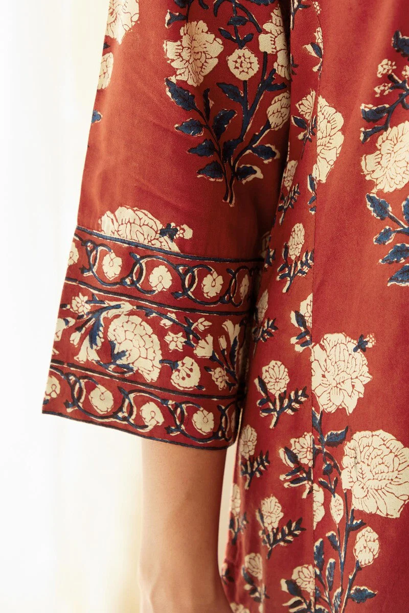 Sehra Rehmat Bagru Kurta - Image 6