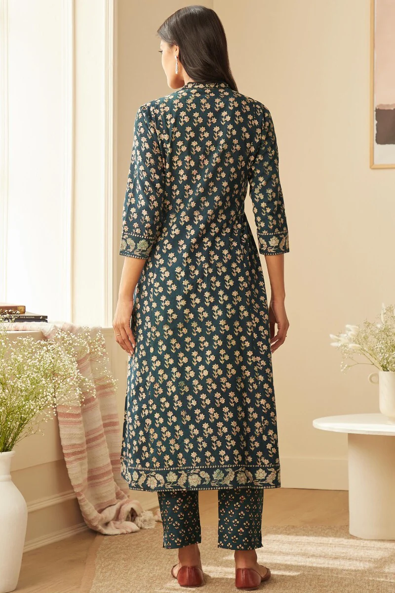 Sehra Ria Bagru Kurta - Image 9
