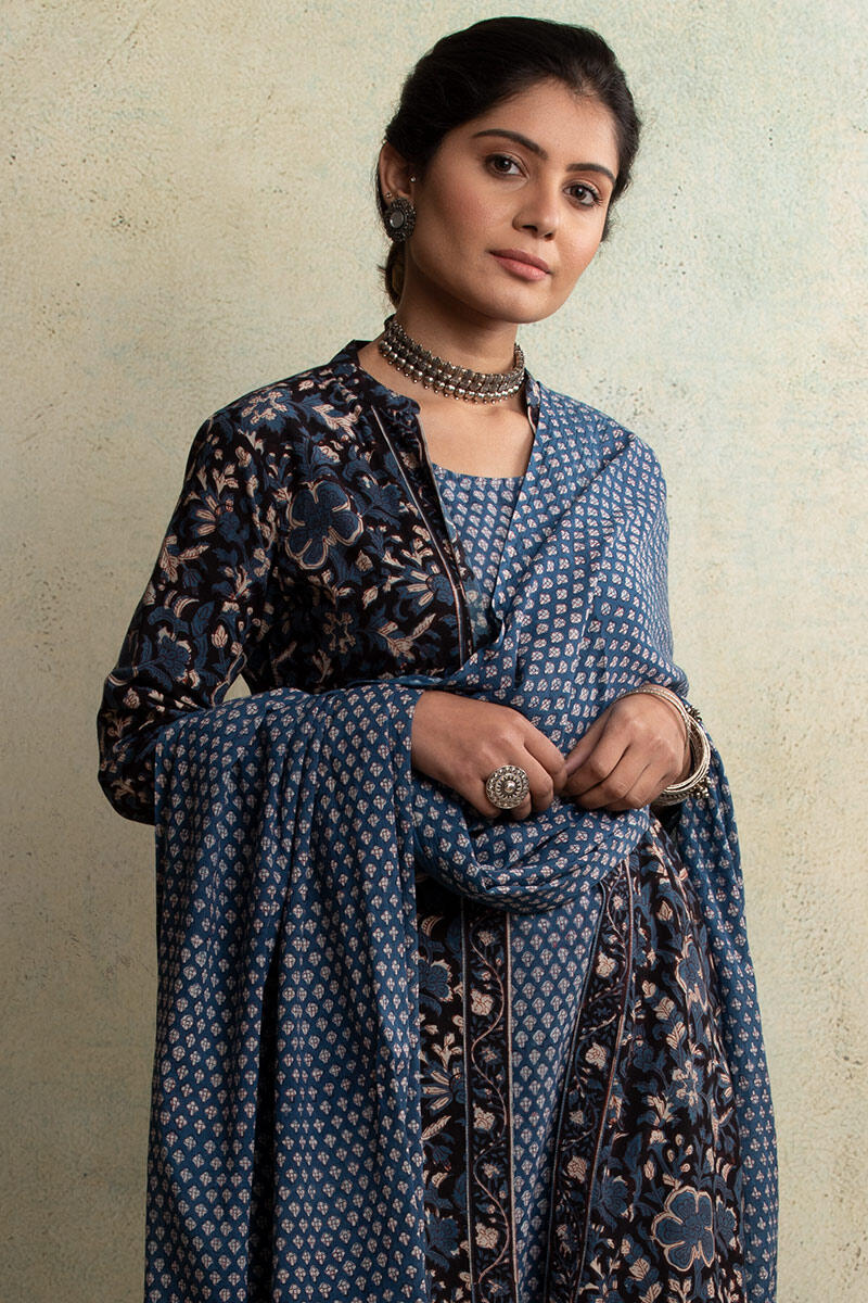 Sehra Rosana Bagru Block Printed Kurta - Image 2