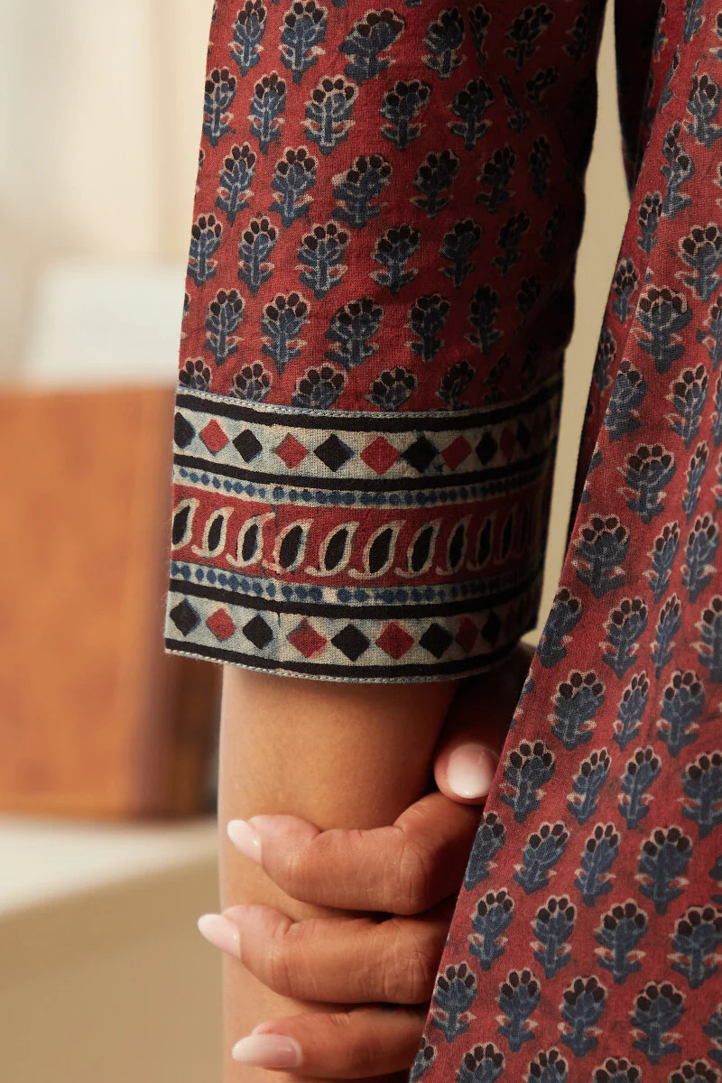Sehra Ruhi Ajrak Top - Image 4
