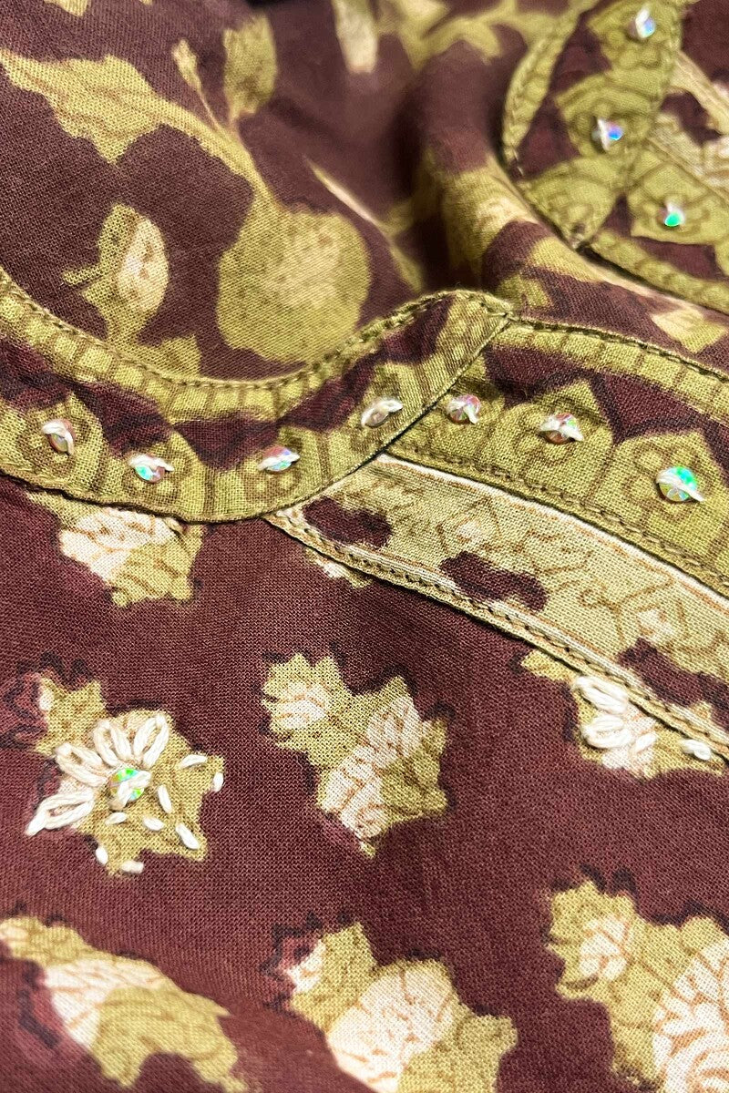 Sehra Ruhi Bagru Kurta - Image 3