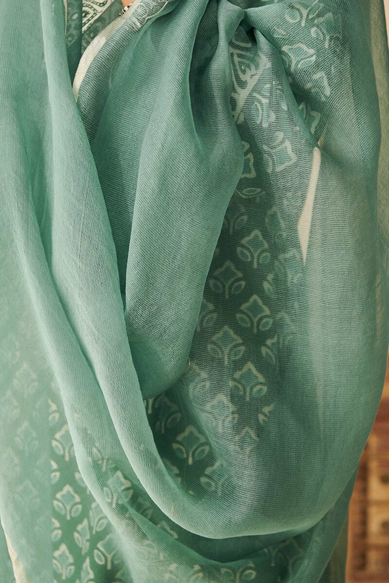 Sehra Ruhi Cotton Silk Dupatta - Image 5