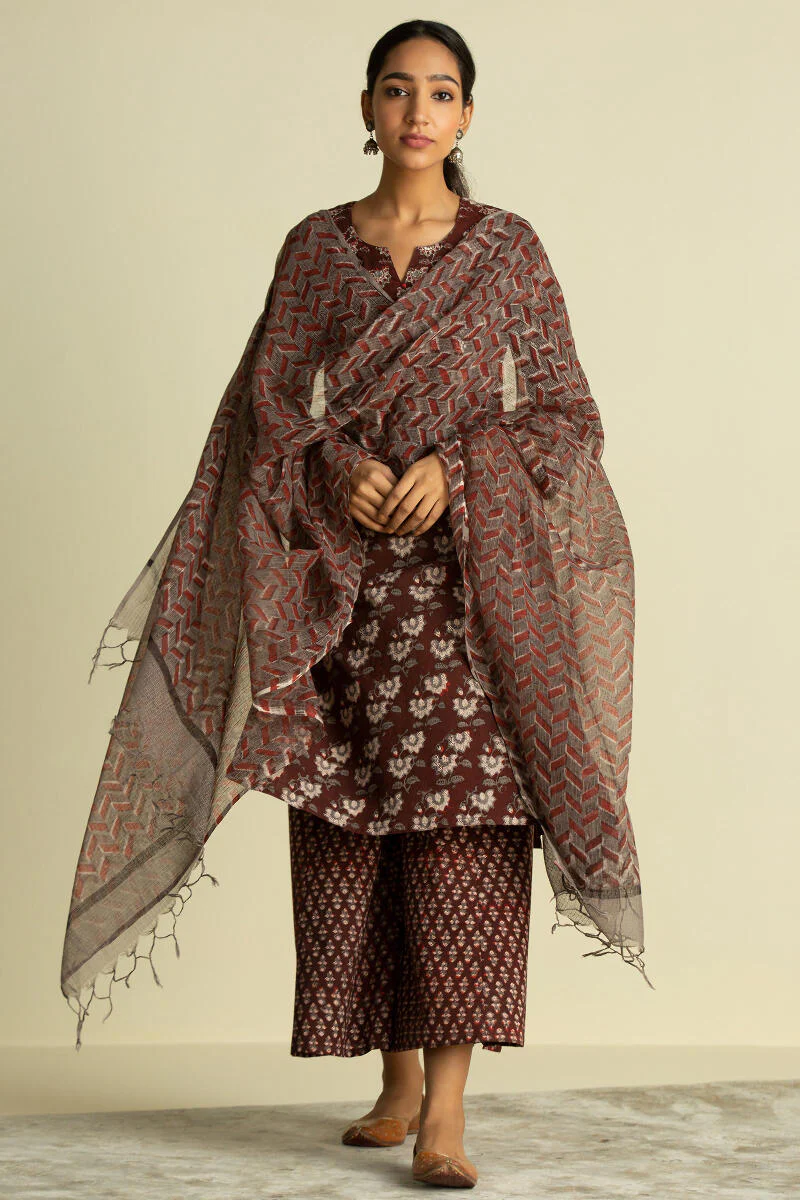 Sehra Rumeha Kota Dupatta - Image 5