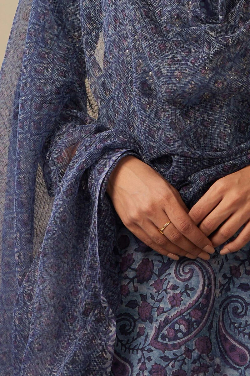 Sehra Saba Akola Kota Dupatta - Image 4