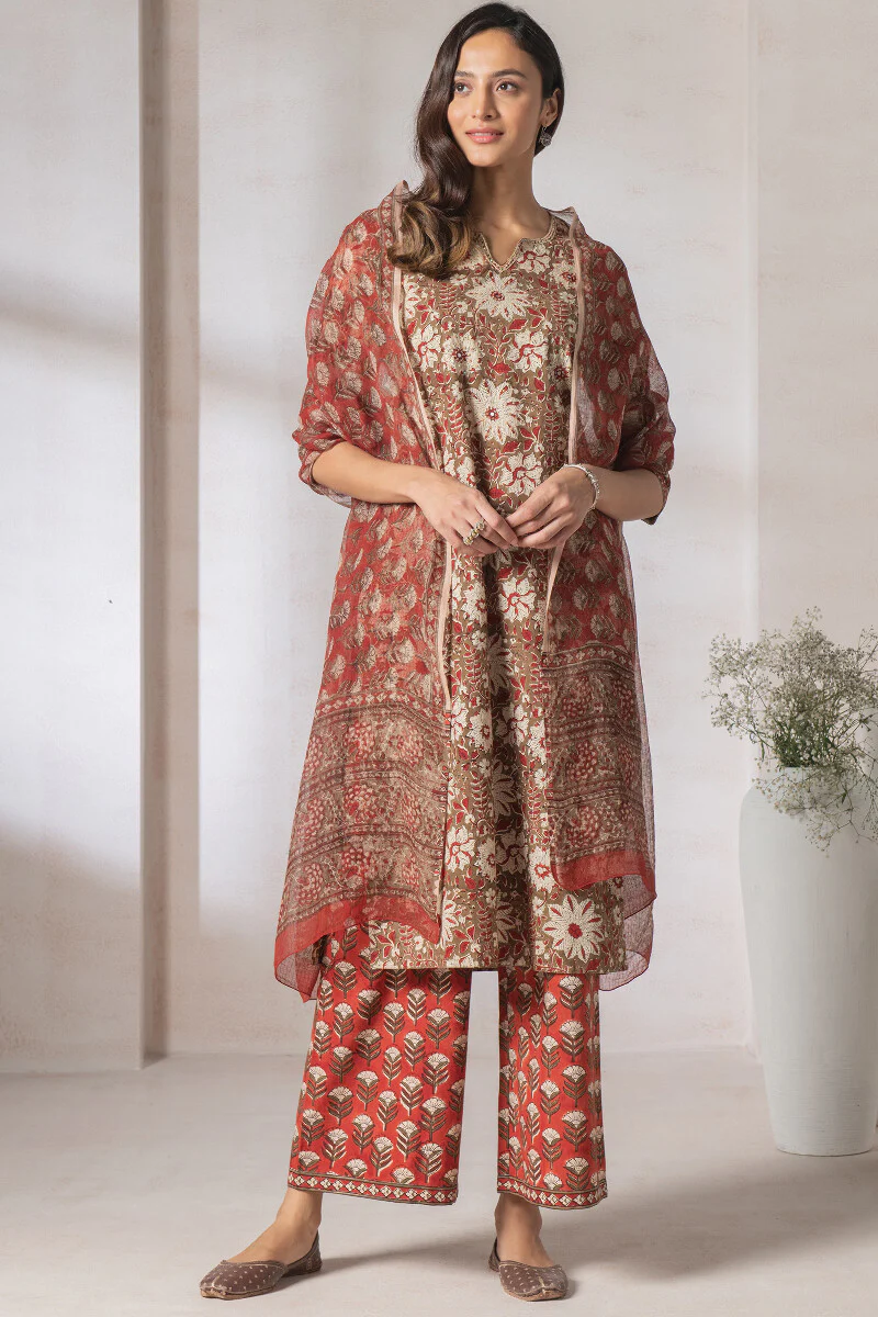 Sehra Safina Bagru Kurta - Image 5