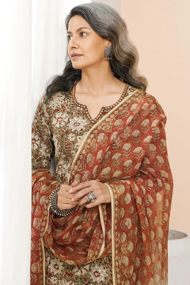 Sehra Safina Bagru Kurta - Image 7