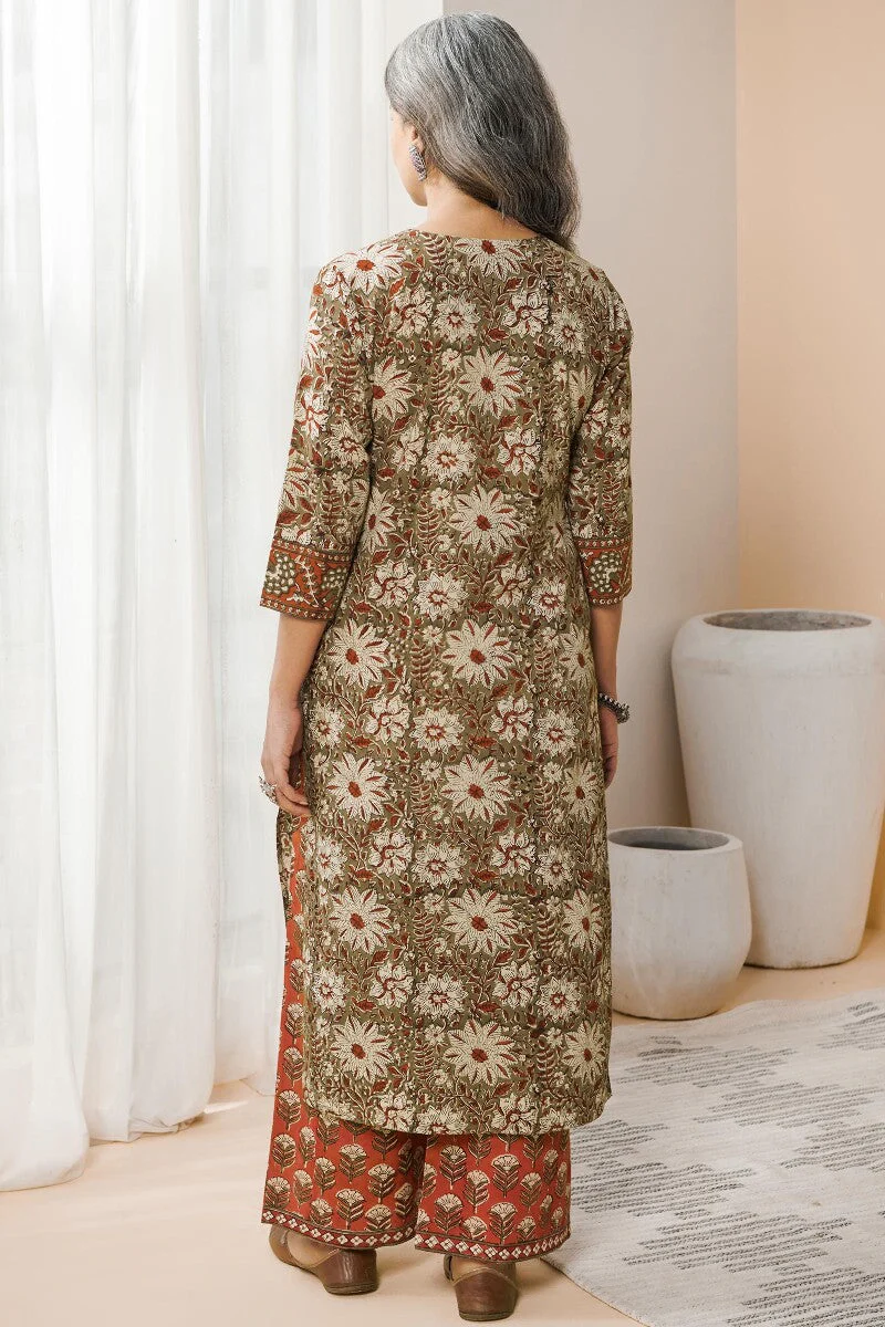 Sehra Safina Bagru Kurta - Image 8