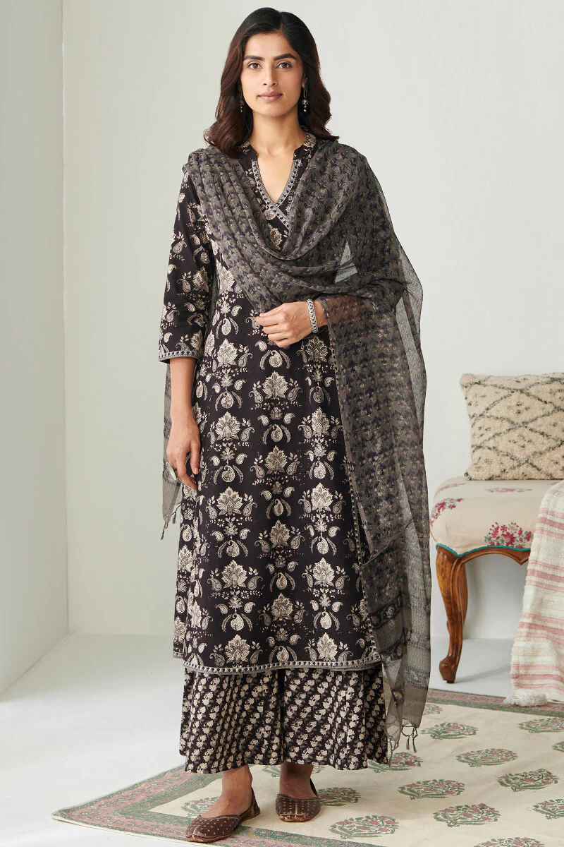 Sehra Sahira Bagru Sharara - Image 3