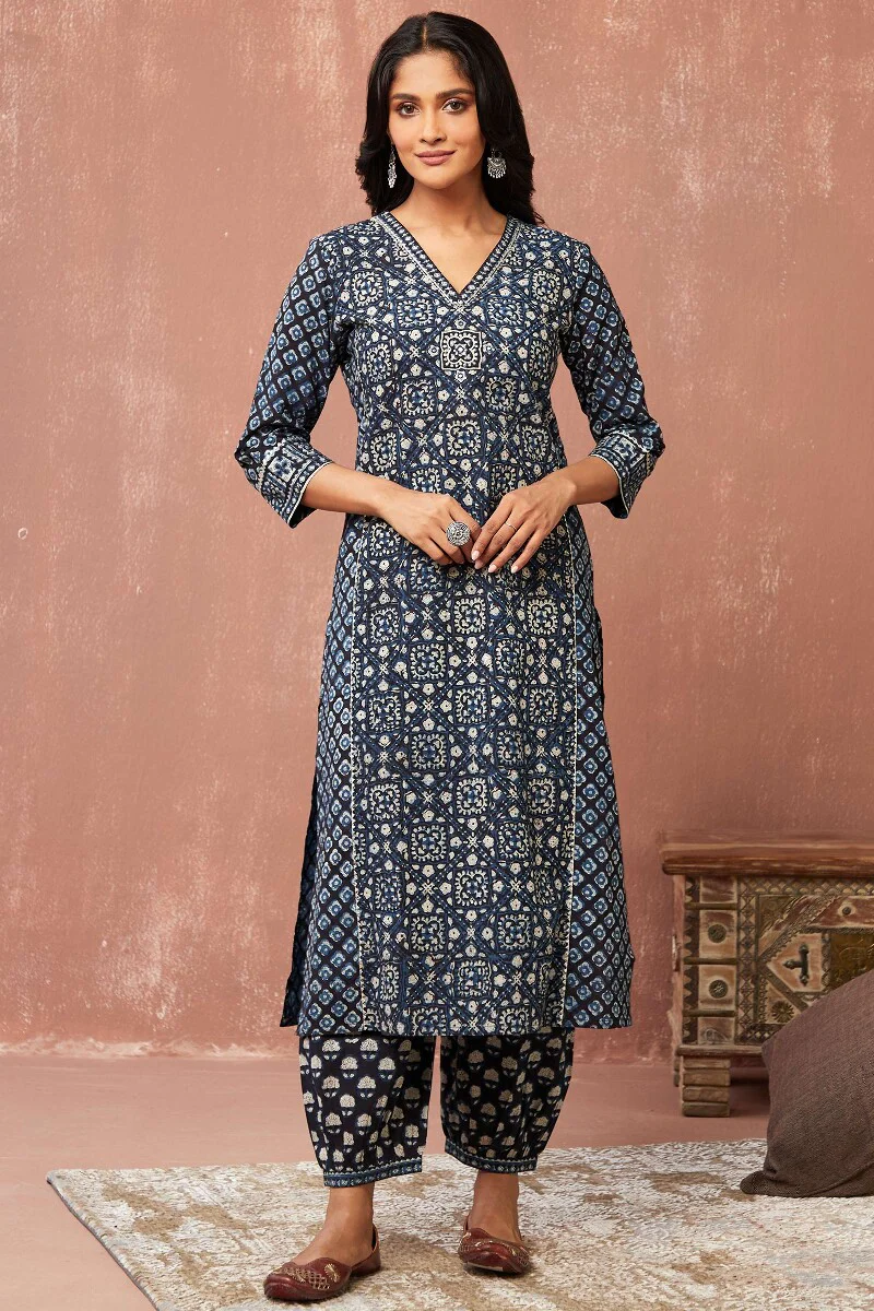 Sehra Saima Bagru Kurta - Image 2