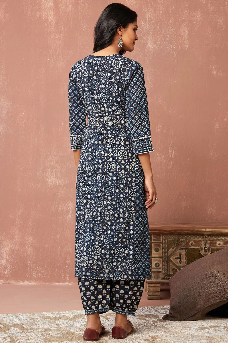 Sehra Saima Bagru Kurta - Image 8