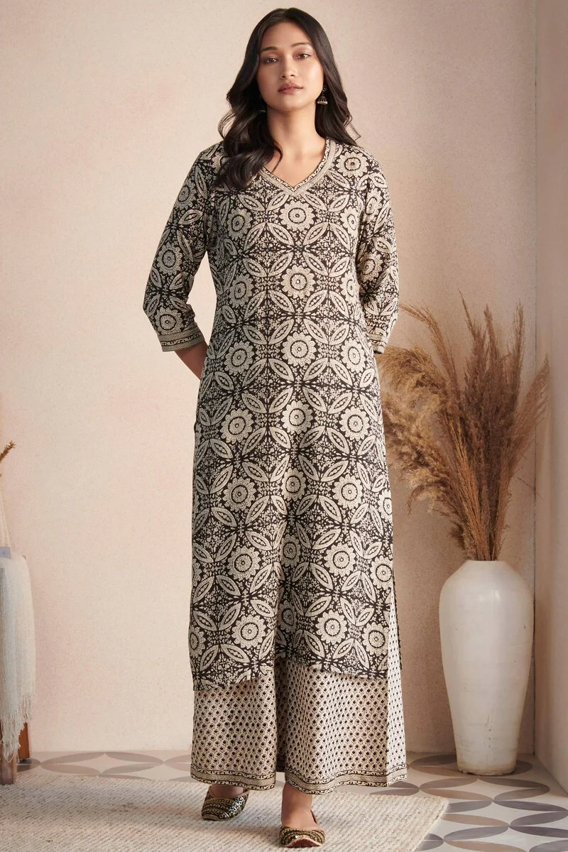 Sehra Sameera Bagru Kurta - Image 2