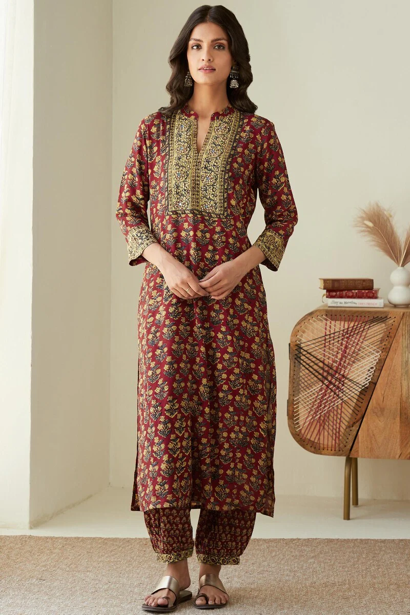 Sehra Sameera Bagru Kurta - Image 2
