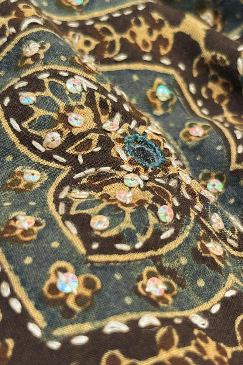 Sehra Samina Ajrak Kurta - Image 3