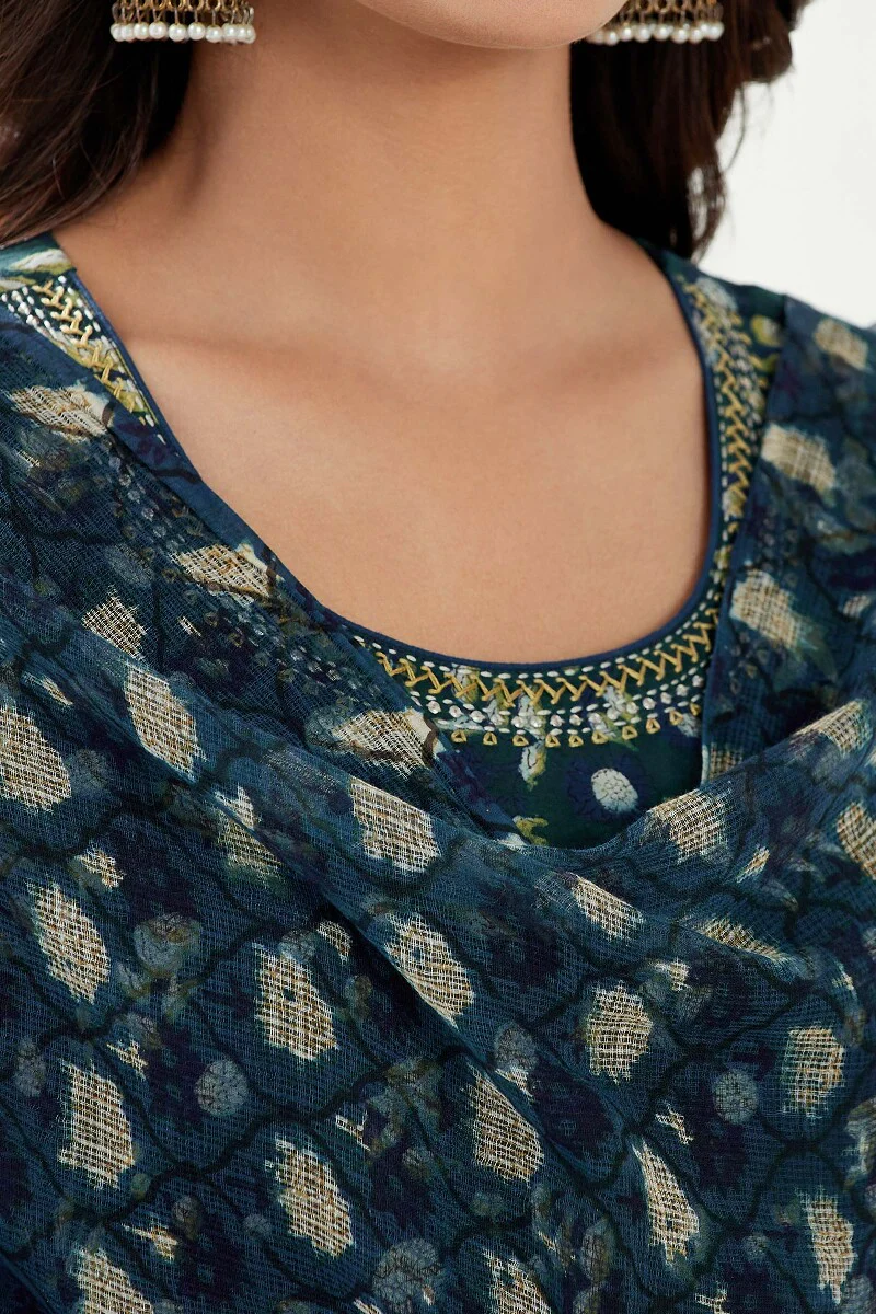 Sehra Samina Bagru Kota Dupatta - Image 2