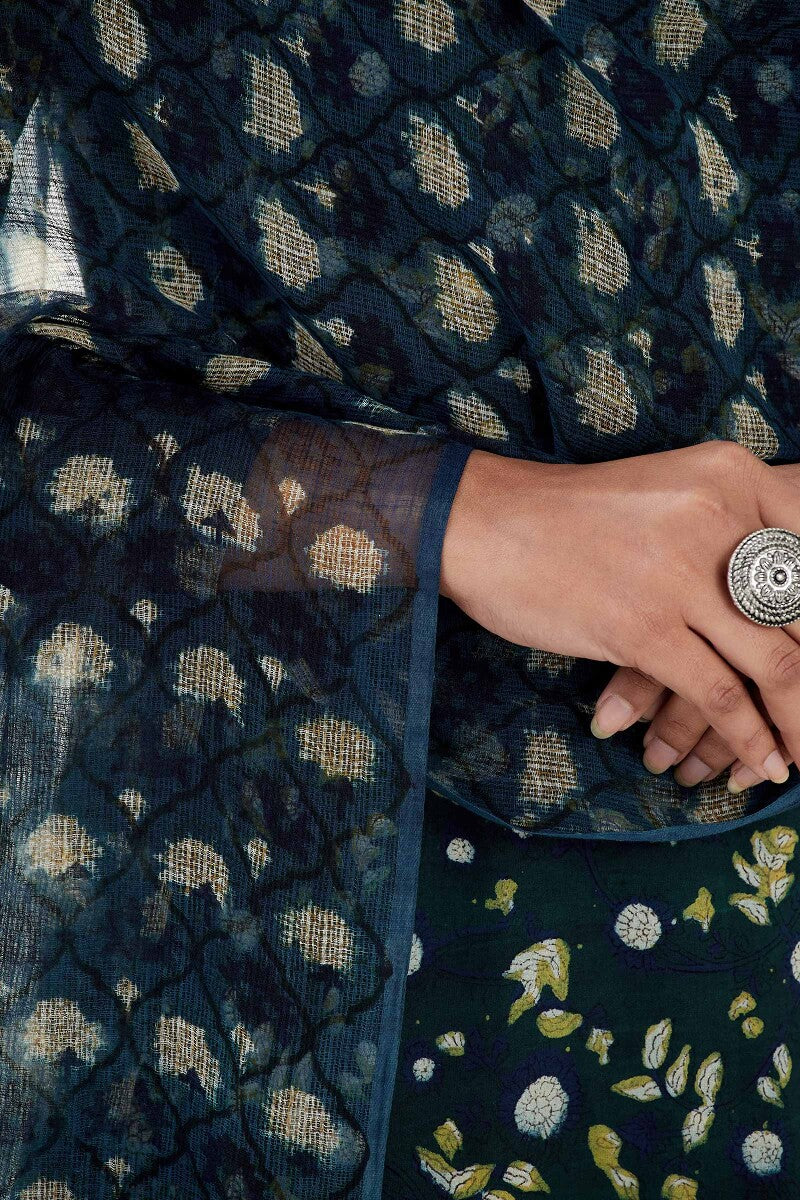 Sehra Samina Bagru Kota Dupatta - Image 4