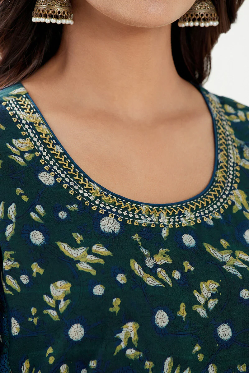 Sehra Samina Bagru Kurta - Image 3