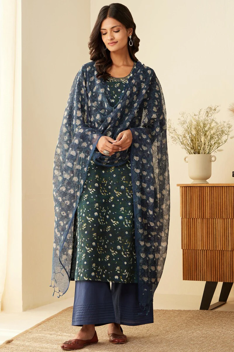 Sehra Samina Bagru Kurta - Image 4