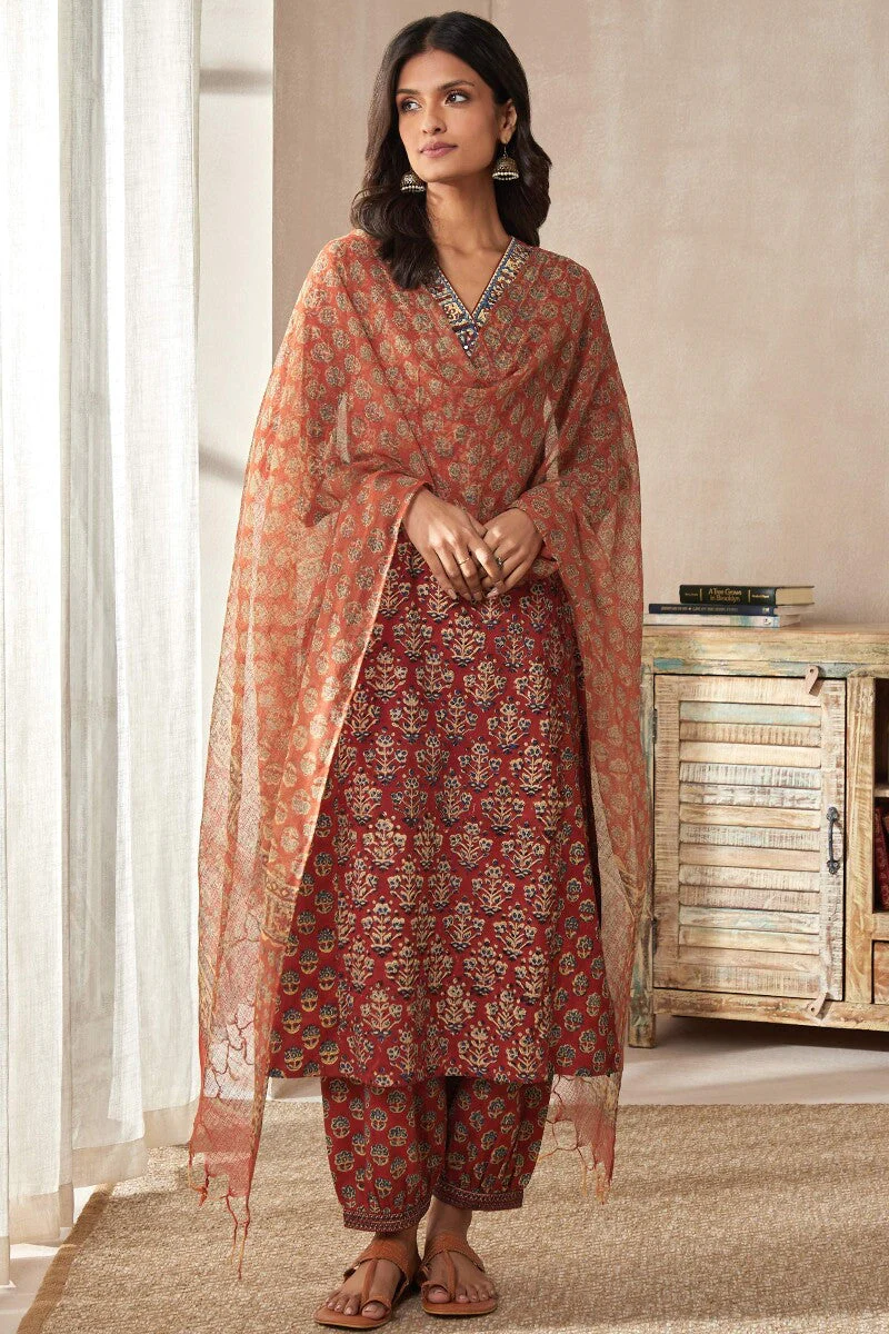 Sehra Sehreen Bagru Kurta - Image 4