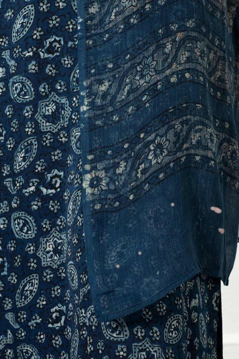 Sehra Shabnam Ajrak Kota Dupatta - Image 4