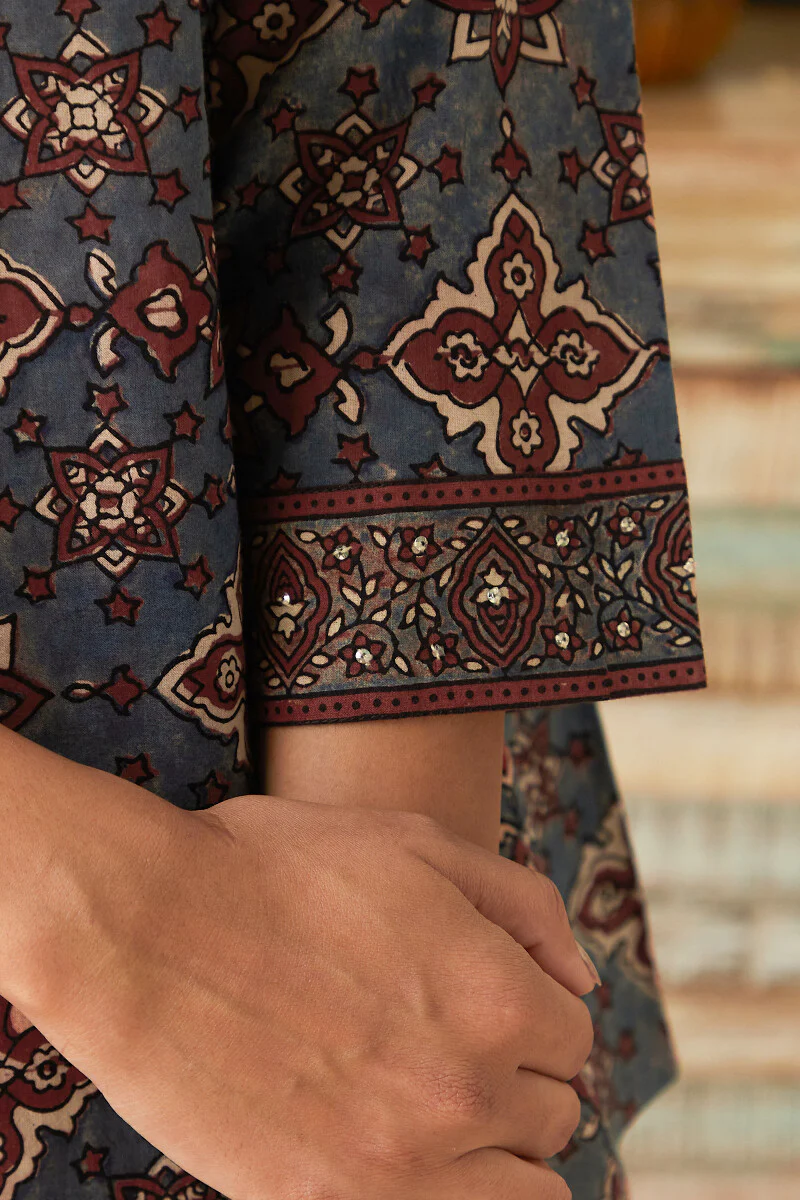 Sehra Shirin Ajrak Top - Image 5