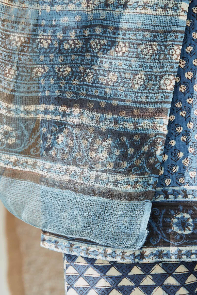 Sehra Simar Bagru Dupatta - Image 5