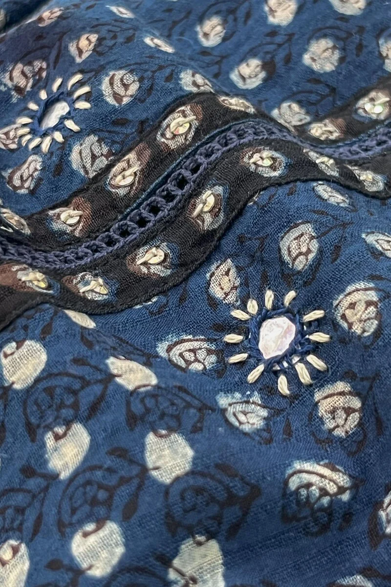 Sehra Simar Bagru Kurta - Image 3