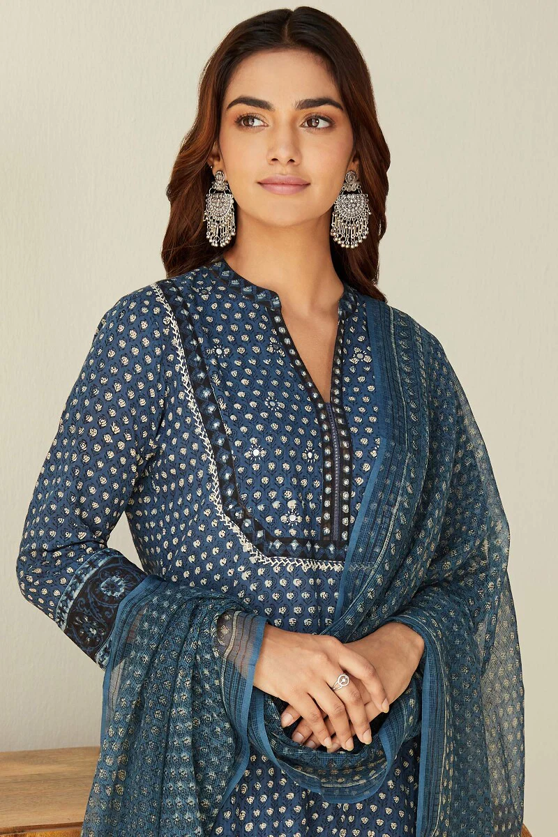 Sehra Simar Bagru Kurta - Image 7