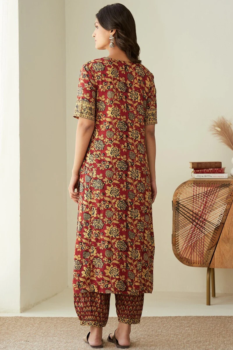 Sehra Sumeera Bagru Kurta - Image 8
